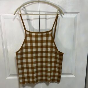 Madewell Gingham Tank